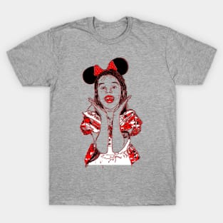 Laughing Girl In Dress Dresses T-Shirt